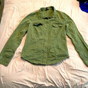 Button up shirt long sleeve